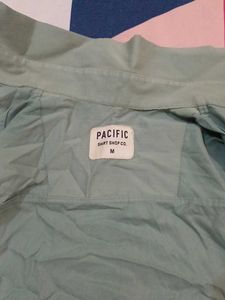 Green Button-Down Shirt