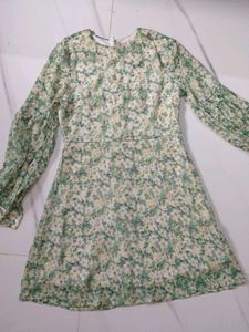 Floral Print Mini Dress