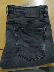 Stylish Gray Denim Jeans