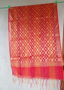 Red &amp; Gold Dupatta