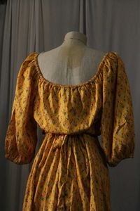Vera Moda Yellow Floral Dress