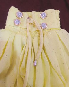 Yellow Ruffled Dress