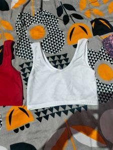 Crop Tank Tops - Set of 3