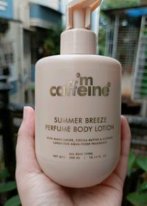 MCaffeine summer Breeze perfume Body Lotion