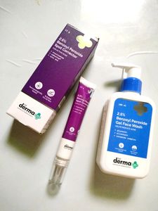 The Derma Co Benzoyl Peroxide Face Duo