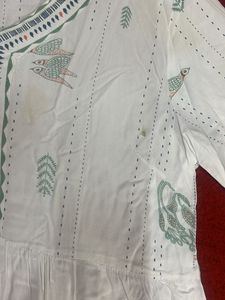 Imara White Kurta