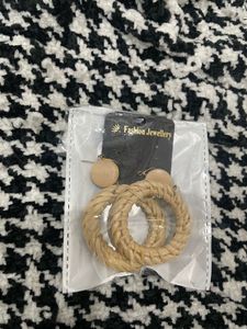 Bamboo Style Earrings