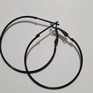 Stylish Black Plated Earing🖤