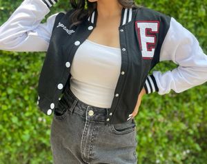 Varsity Cropped Jacket