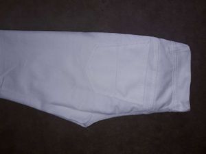 Stylish Slim Fit White Denim Jean&#39;s For Mens