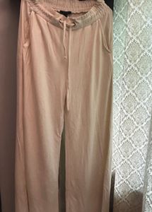 Forever 21 White Flared Trousers