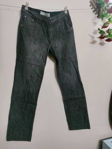 Men&#39;s Charcoal Black Jeans 36