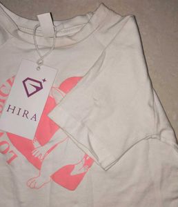 Cute Crop Graphic Tee