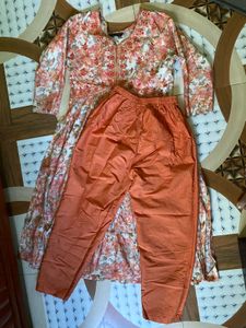 Floral Print Kurta Set