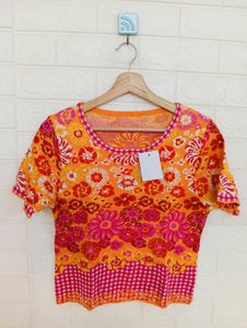 Floral Knit Top