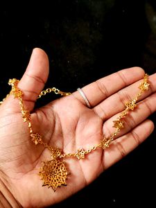 Snow Flake Gold Alike Chain
