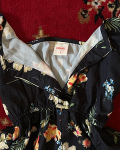 Urbanic Floral Short Jumpsuit