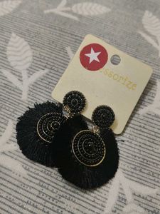 Accessorize Black Earrings