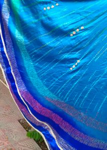 Ethnic blue skirt with chunni