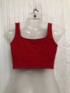 Terranova Red Crop Top
