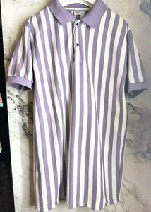 Striped Polo Shirt - XL