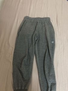 Comfy olive Grey solid cotton Joggers