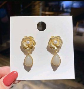 Floral Drop Earrings