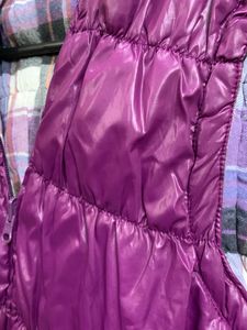Winter Puffy Jacket Half Sleeve