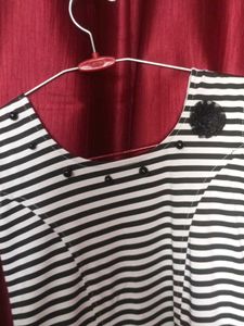 Striped Sleeveless Dress