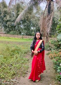 Red Colour Saree