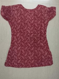 Printed short Kurta