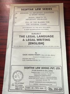 Legal Language & Writing