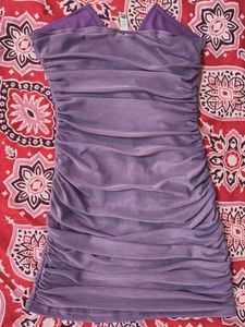 [Newme Ruched Mini Bodycon Dress]