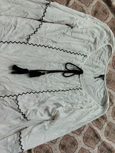 White Long Sleeve Top