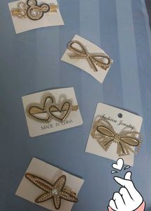 ✨️👀 Eye Catching Elegant Golden Hair Accessories