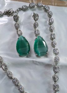 Emerald Green Jewelry Set