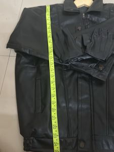 Teal Leather Jacket