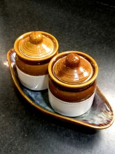 Pickle Container With Tray Pack Of 2
