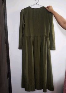 Olive Green Dress