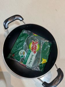 Nonstick Pan with Scotch-Brite Scrub Pad