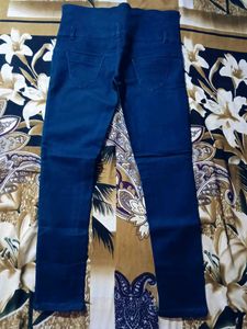 High-Waisted Dark Wash Jeans