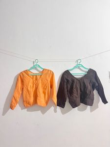 2 Tow Blouses. Blouses Combo Offer. Combo Blouses