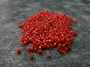 Red Seed Beads