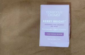 Conscious Chemist Berry Bright Gel Mask