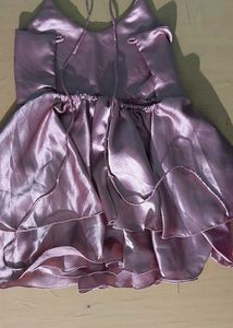 Short Satin Frock