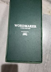 WORD MAKER BOARD GAME.
