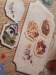 Plastic Trai Dry Fruit Guest Surving Food Kicthen