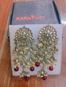 A Very Beautiful  Kundan Earrings 🤩