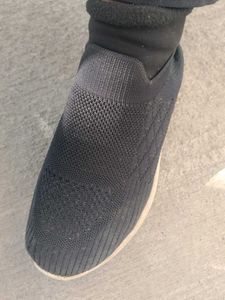 Stylish Black Sneakers