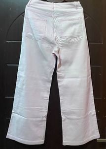 Pink Wide Twill Trouser